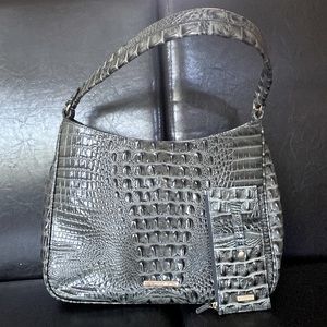 Brahmin Meg bag and wallet in serpentine